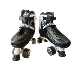 METROLLER Roller Skates Unisex Adjustable Large-Youth & Adult (4-7 Men/5-8 Women